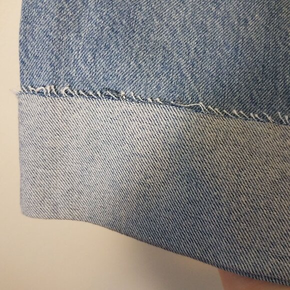 Boden Jeans Womens US 8 EU 12 Blue Relaxed Straight Turn Up Ankle Skimming R0189 - Picture 8 of 10